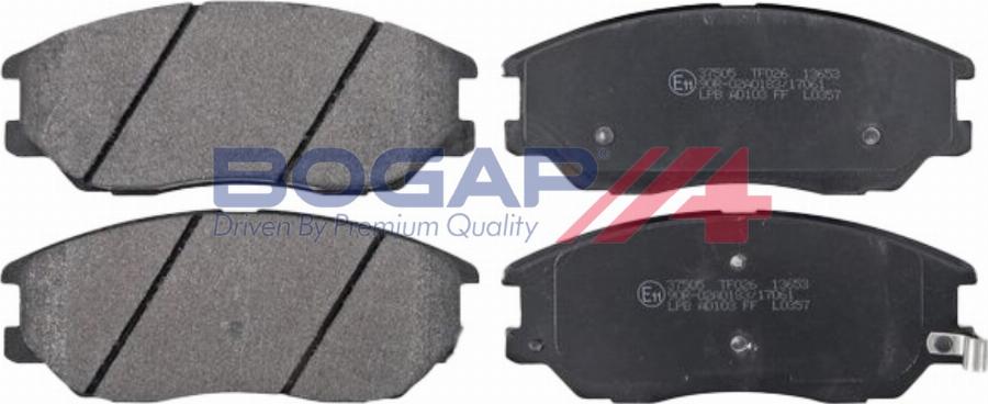 BOGAP Y8210209 - Brake Pad Set, disc brake car-mod.net