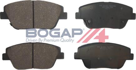 BOGAP Y8210206 - Brake Pad Set, disc brake car-mod.net