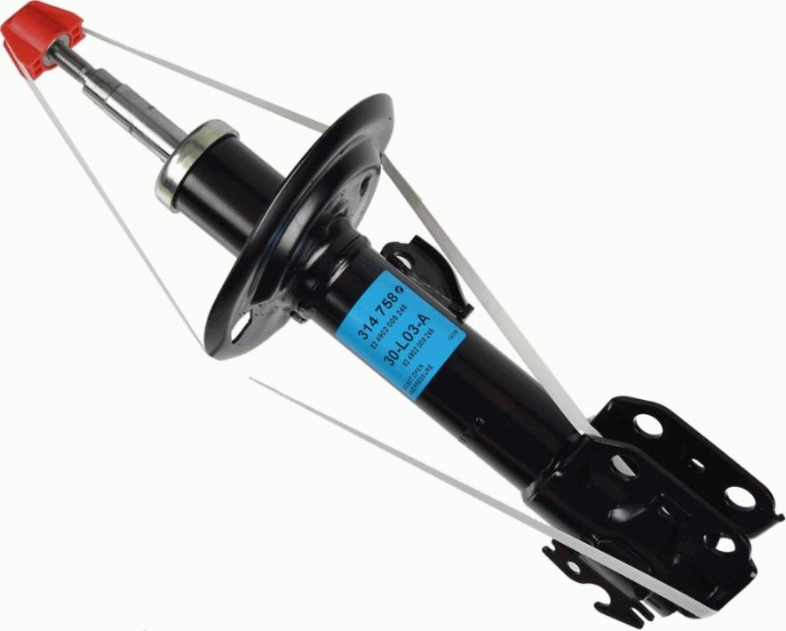 BOGE 30-L03-A - Shock Absorber car-mod.net