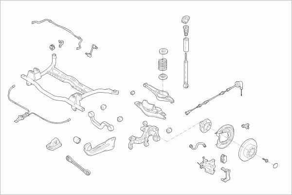 BOGE VW-GOLF-RB034 - Steering car-mod.net