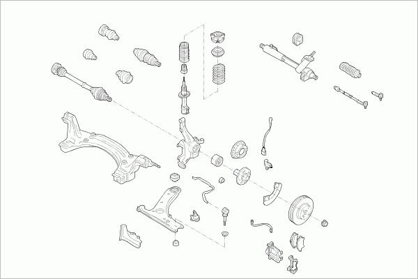 BOGE VW-POLO-FB033 - Steering car-mod.net