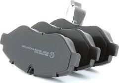 BÖLK BOL-C021706 - Brake Pad Set, disc brake car-mod.net