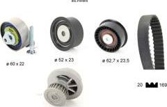 BÖLK BOL-F1010018 - Water Pump & Timing Belt Set car-mod.net