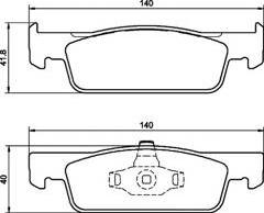 BÖLK BOL-G041186 - Brake Pad Set, disc brake car-mod.net
