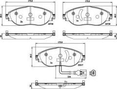 BÖLK BOL-G041172 - Brake Pad Set, disc brake car-mod.net