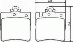 BÖLK BOL-G041213 - Brake Pad Set, disc brake car-mod.net