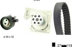 BÖLK BOL-J040104 - Water Pump & Timing Belt Set car-mod.net