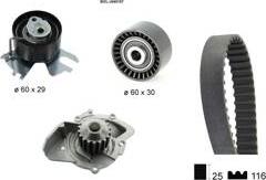 BÖLK BOL-J040107 - Water Pump & Timing Belt Set car-mod.net