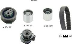 BÖLK BOL-J040111 - Water Pump & Timing Belt Set car-mod.net