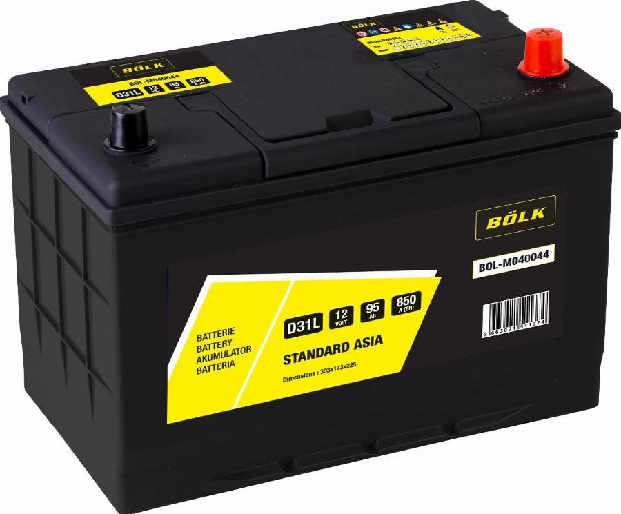 BÖLK BOL-M040044 - Starter Battery car-mod.net