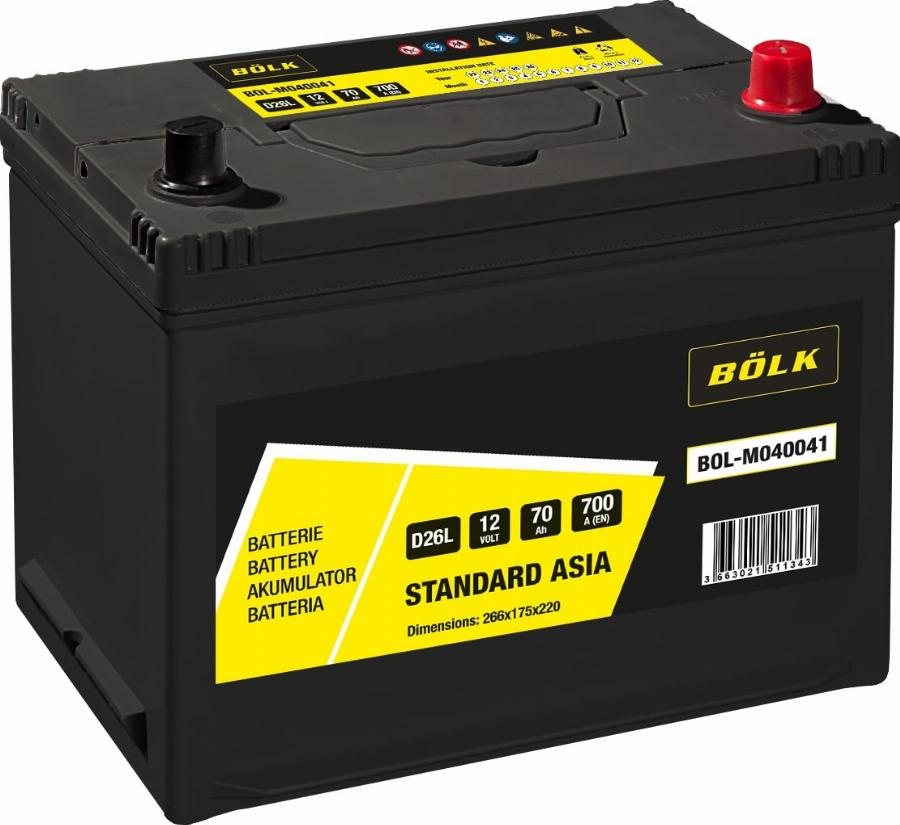 BÖLK BOL-M040041 - Starter Battery car-mod.net