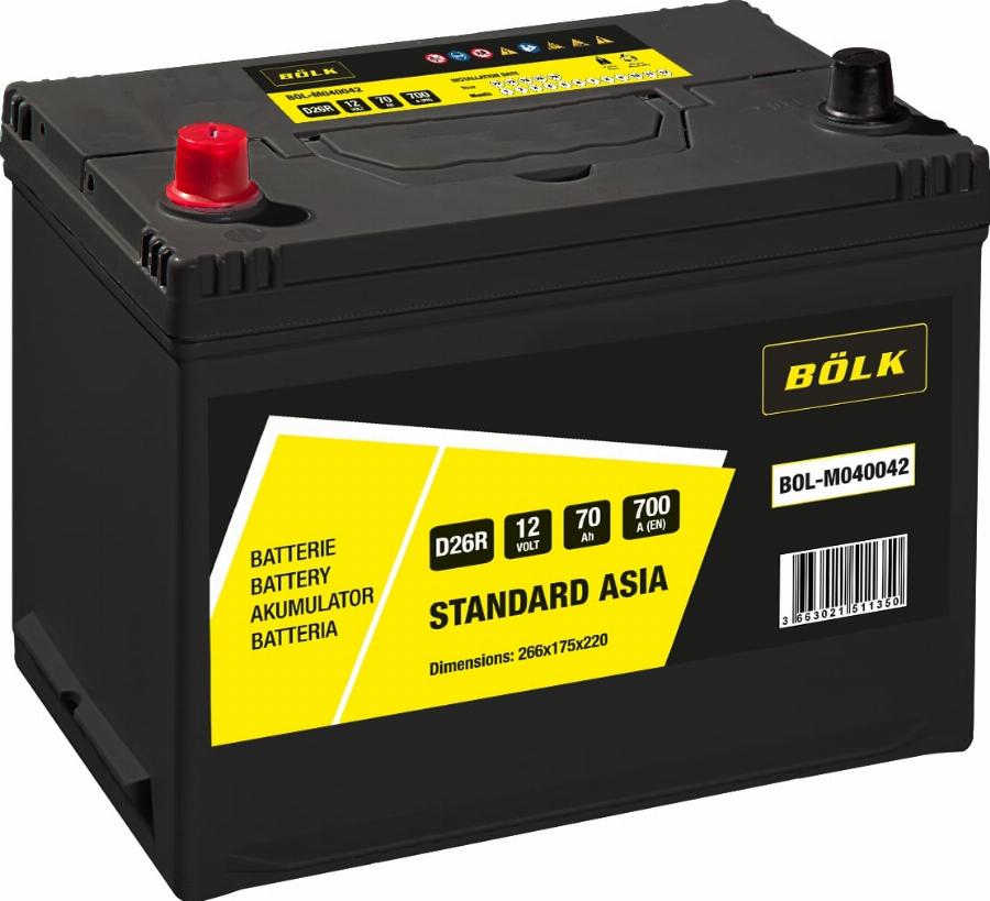 BÖLK BOL-M040042 - Starter Battery car-mod.net