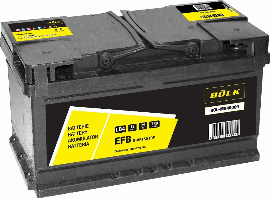 BÖLK BOL-M040009 - Starter Battery car-mod.net