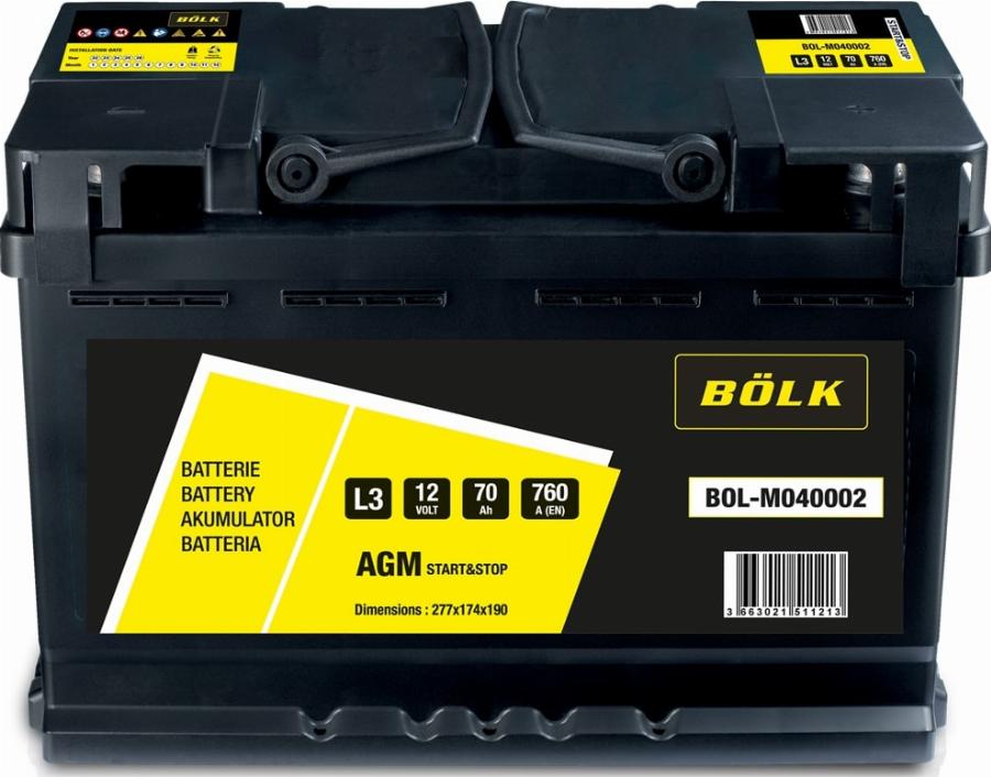 BÖLK BOL-M040002 - Starter Battery car-mod.net