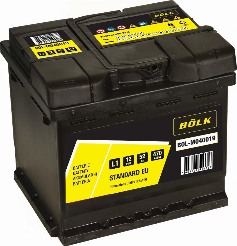 BÖLK BOL-M040019 - Starter Battery car-mod.net