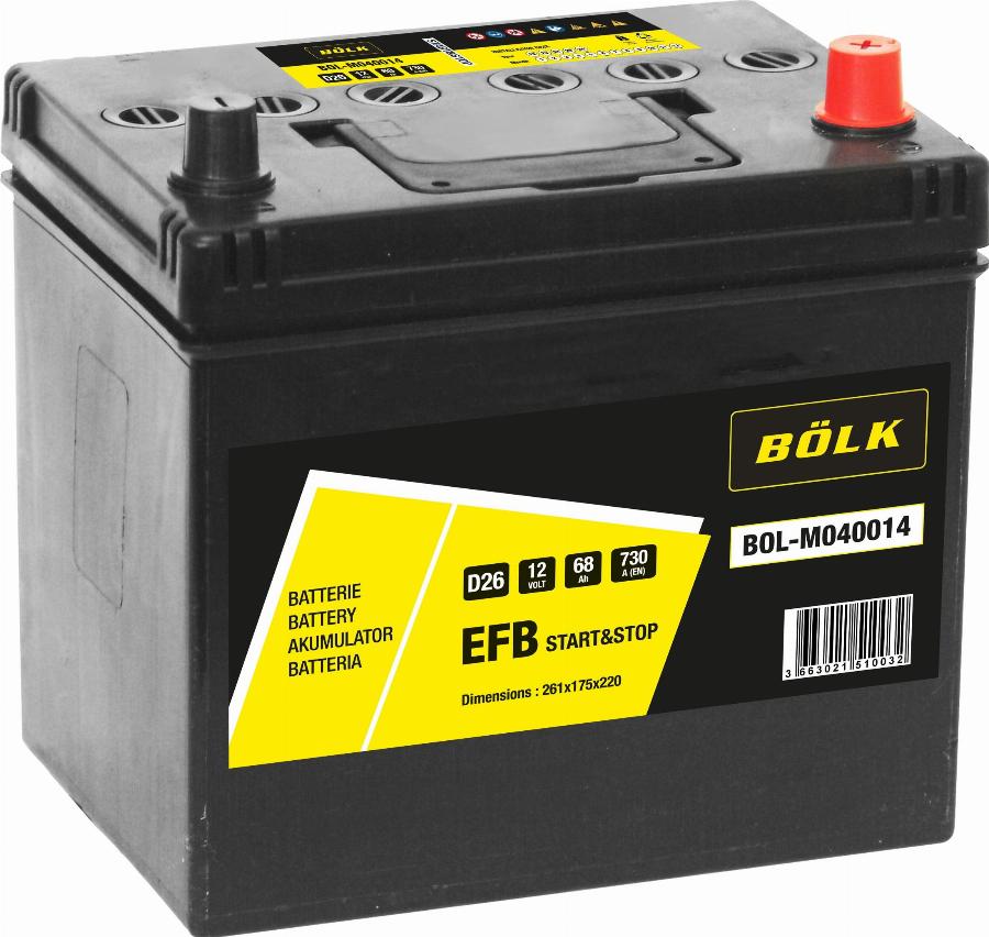 BÖLK BOL-M040014 - Starter Battery car-mod.net
