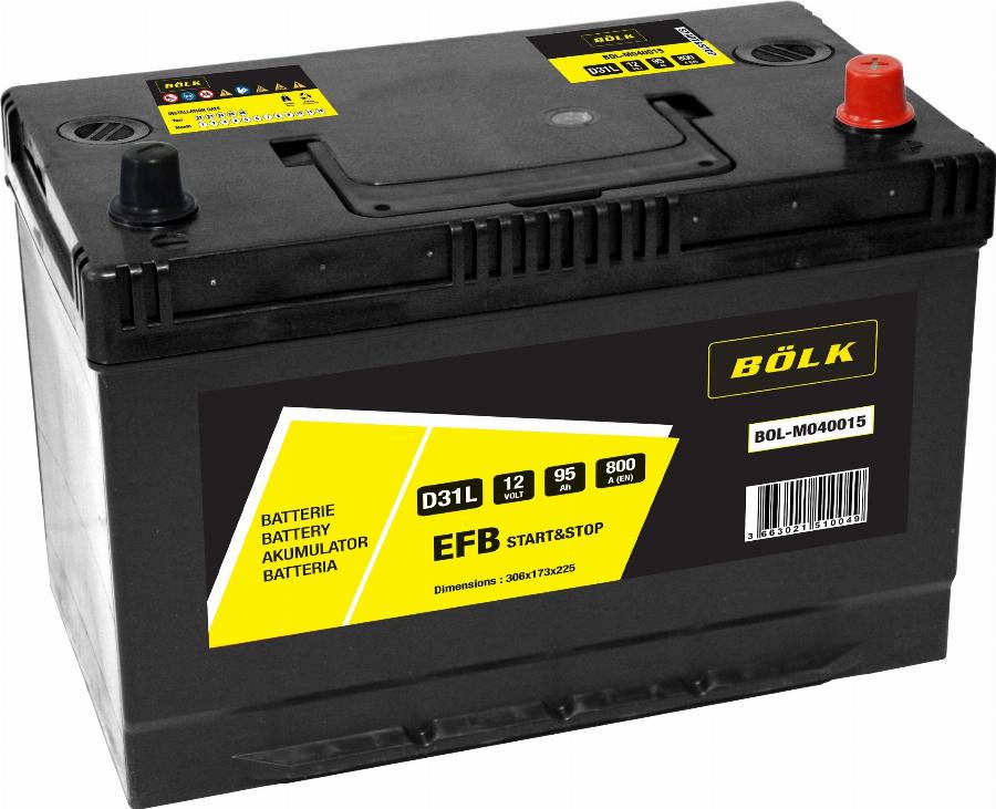BÖLK BOL-M040015 - Starter Battery car-mod.net