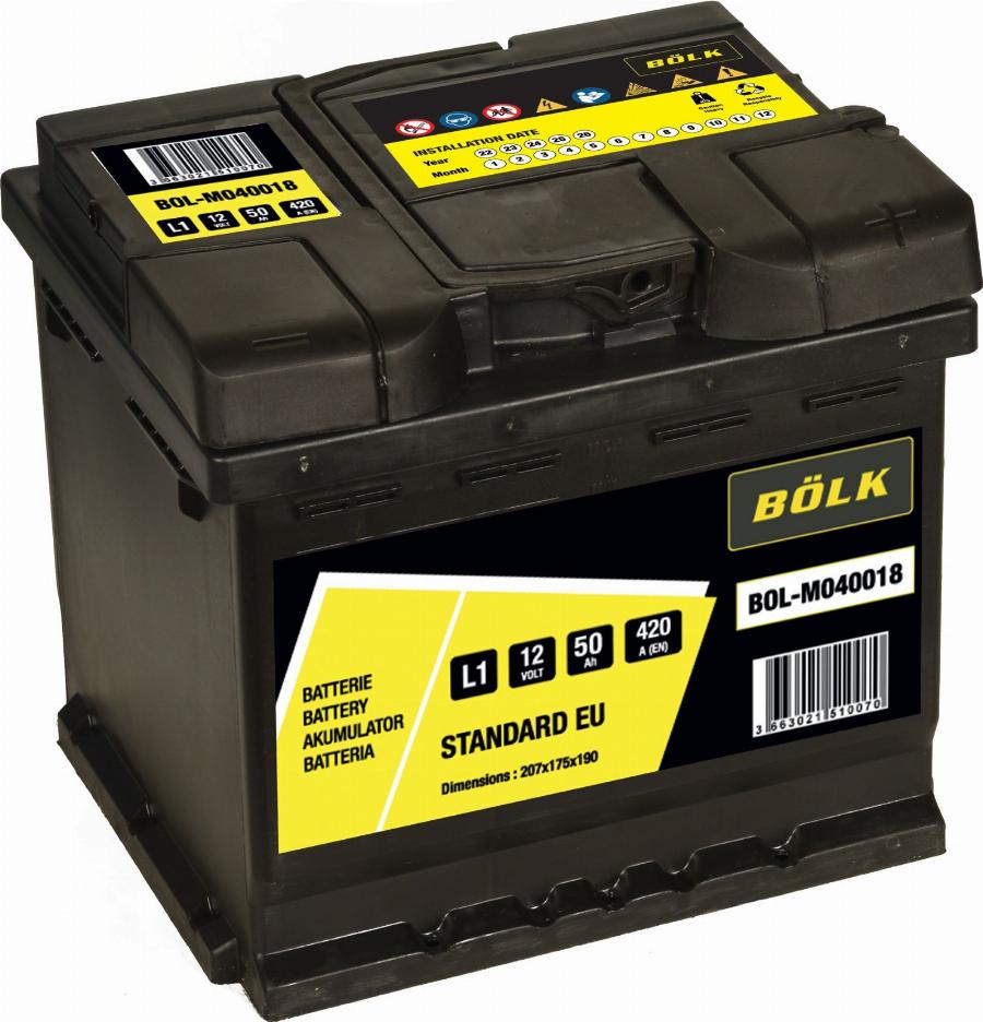 BÖLK BOL-M040018 - Starter Battery car-mod.net