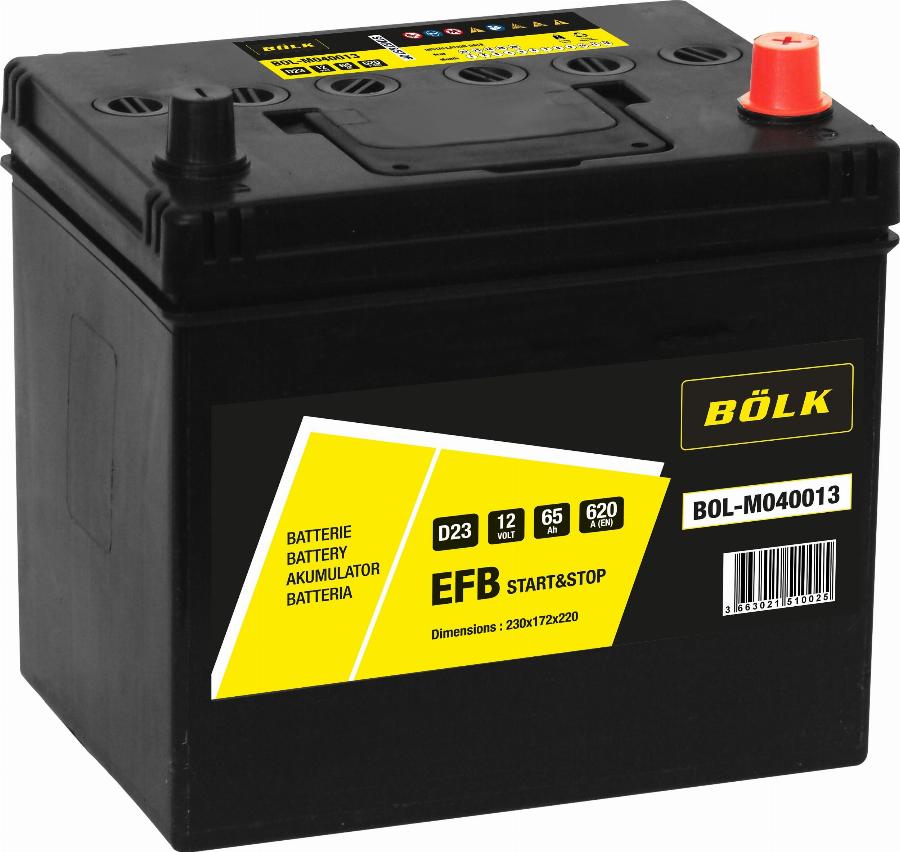 BÖLK BOL-M040013 - Starter Battery car-mod.net