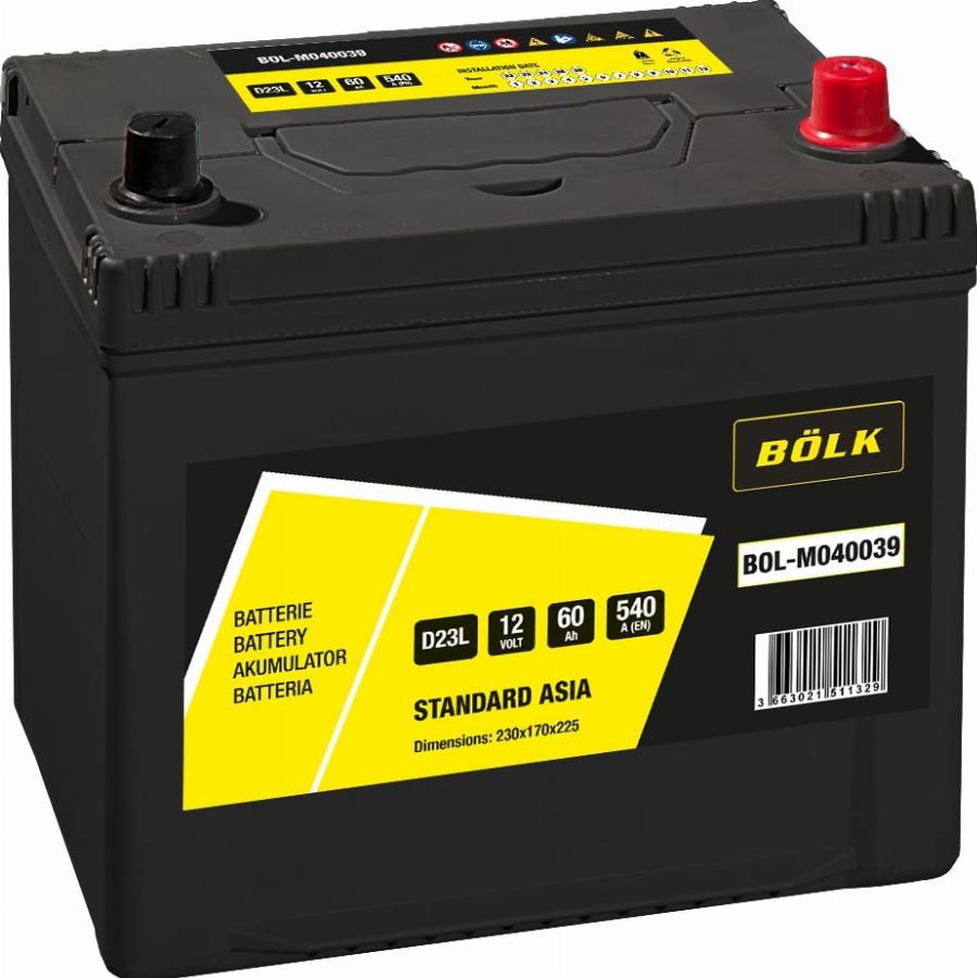 BÖLK BOL-M040039 - Starter Battery car-mod.net
