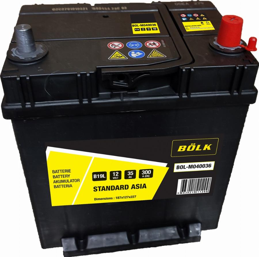 BÖLK BOL-M040036 - Starter Battery car-mod.net