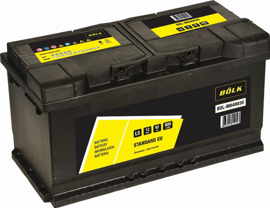 BÖLK BOL-M040030 - Starter Battery car-mod.net