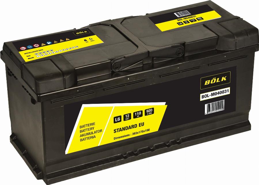 BÖLK BOL-M040031 - Starter Battery car-mod.net