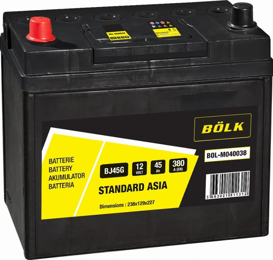 BÖLK BOL-M040038 - Starter Battery car-mod.net