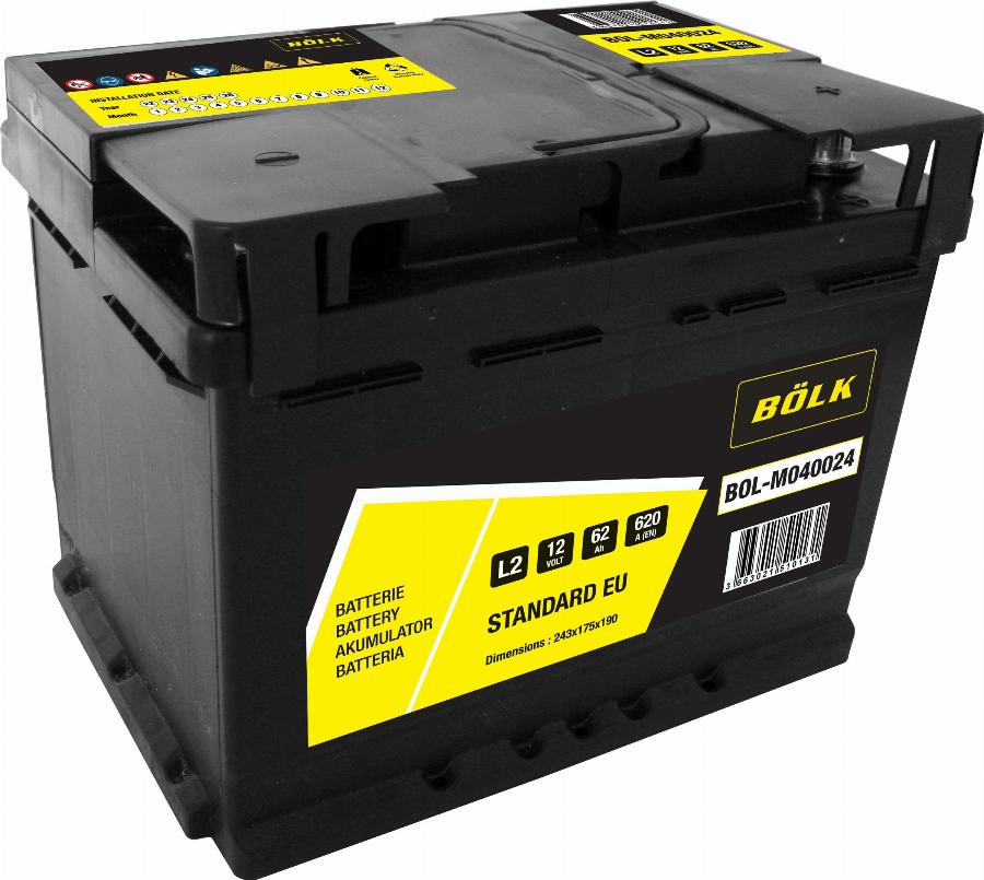 BÖLK BOL-M040024 - Starter Battery car-mod.net