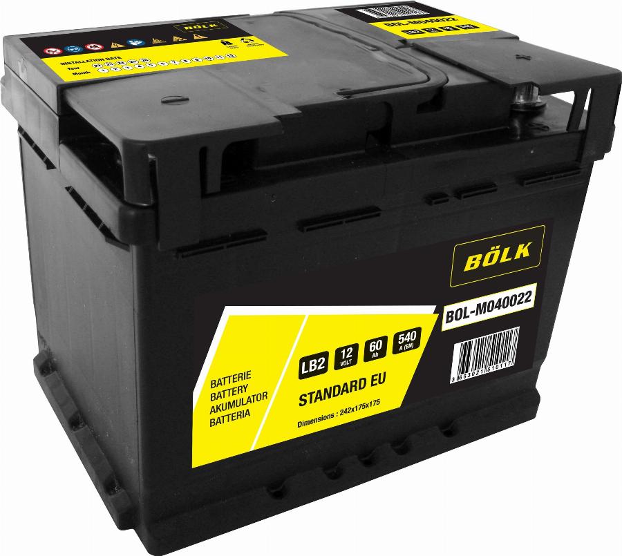 BÖLK BOL-M040022 - Starter Battery car-mod.net