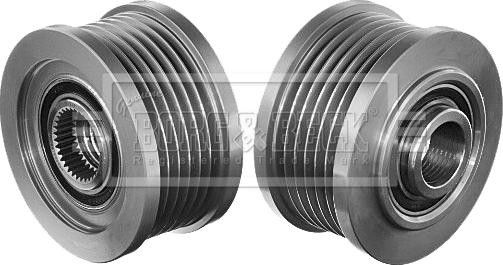 Borg & Beck BBA5068 - Pulley, alternator, freewheel clutch car-mod.net