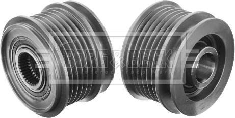 Borg & Beck BBA5026 - Pulley, alternator, freewheel clutch car-mod.net