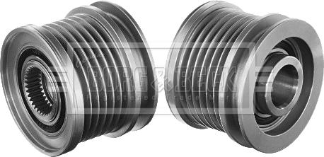 Borg & Beck BBA5021 - Pulley, alternator, freewheel clutch car-mod.net