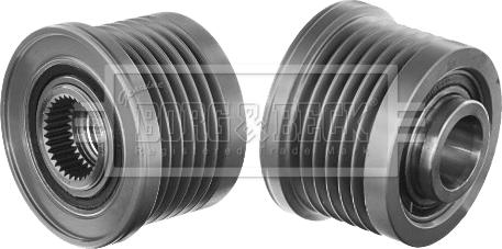 Borg & Beck BBA5075 - Pulley, alternator, freewheel clutch car-mod.net