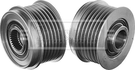 Borg & Beck BBA5071 - Pulley, alternator, freewheel clutch car-mod.net