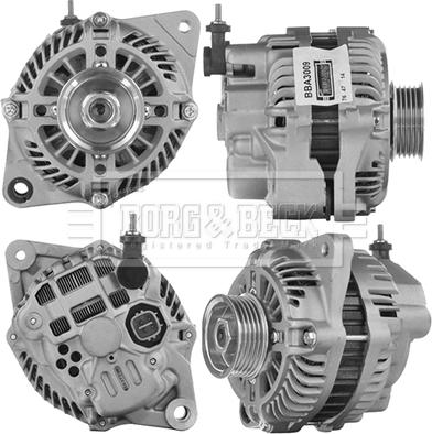 Borg & Beck BBA3009 - Alternator car-mod.net