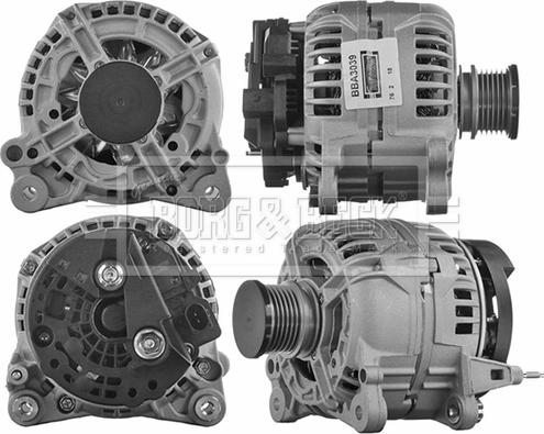 Borg & Beck BBA3039 - Alternator car-mod.net