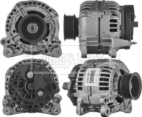 Borg & Beck BBA2407 - Alternator car-mod.net