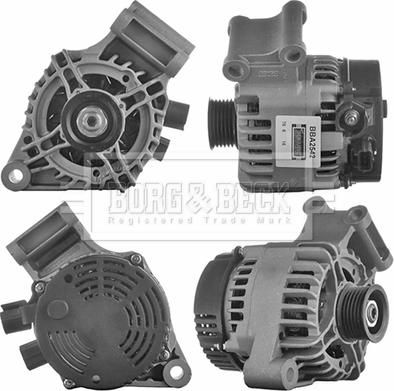 Borg & Beck BBA2542 - Alternator car-mod.net