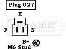 Borg & Beck BBA2630 - Alternator car-mod.net