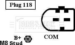 Borg & Beck BBA2524 - Alternator car-mod.net