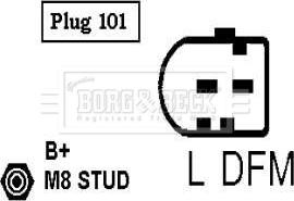 Borg & Beck BBA2156 - Alternator car-mod.net