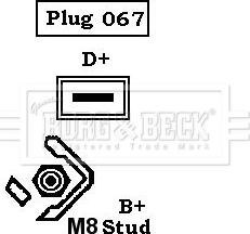 Borg & Beck BBA2387 - Alternator car-mod.net
