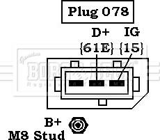 Borg & Beck BBA2432 - Alternator car-mod.net