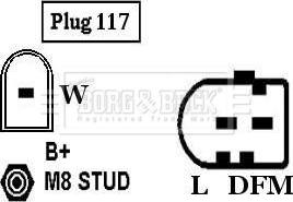 Borg & Beck BBA2846 - Alternator car-mod.net