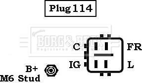 Borg & Beck BBA2967 - Alternator car-mod.net