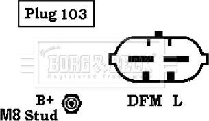Borg & Beck BBA2731 - Alternator car-mod.net