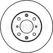 Borg & Beck BBD4035 - Brake Disc car-mod.net