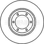 Borg & Beck BBD4030 - Brake Disc car-mod.net