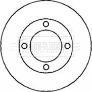 Borg & Beck BBD4144 - Brake Disc car-mod.net